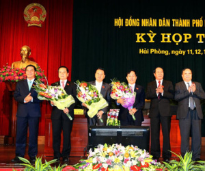 TP Hải Phòng có thêm hai phó chủ tịch UBND