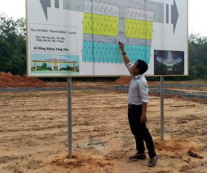 Loạn rao bán đất nền quanh sân bay Long Thành