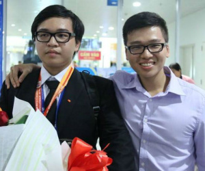 Nhà có 2 anh em đều giành huy chương Olympic quốc tế