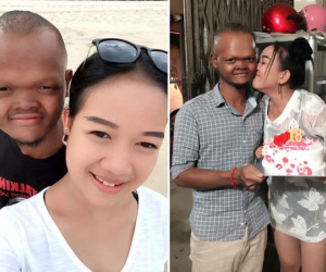 Ai mà tin nổi chàng trai xấu xí lại "cưa đổ" cô gái 18 tuổi xinh như hot girl thế này
