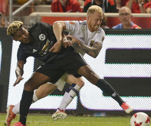Lukaku ghi bàn đầu tiên, MU nhọc nhằn đánh bại Real Salt Lake