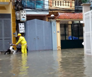 Tổ dân phố 44, phường Yên Hòa (Cầu Giấy, Hà Nội): Sống chung với ngập lụt đến bao giờ?