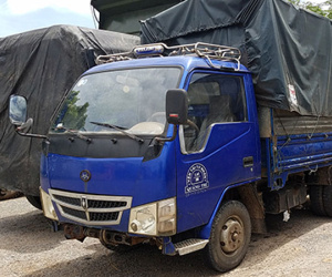 Đạo chích gây tai nạn lật xe tải vì không biết lái