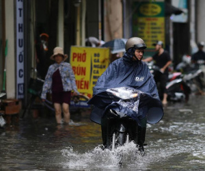 Dự báo thời tiết hôm nay (20.7): Mưa lớn tiếp tục diễn ra trên diện rộng ở Bắc Bộ