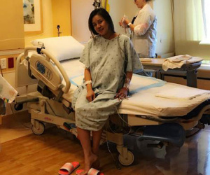 Vy Oanh vừa sinh con thứ hai ở Mỹ