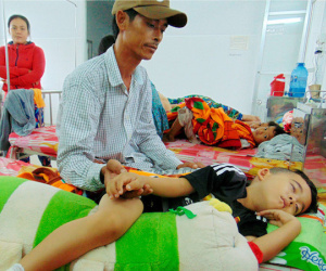 Cứu sống bé trai 5 tuổi bị rắn độc cắn nguy kịch