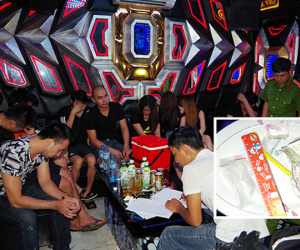 Bắt 10 nam thanh nữ tú bay lắc trong quán karaoke