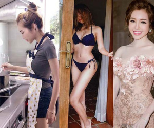 Mỹ nhân và hot girl Việt ở nhà khác “một trời một vực” với lên hình