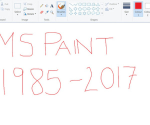 Ứng dụng gắn liền với tuổi thơ Microsoft Paint sắp sửa bị khai tử