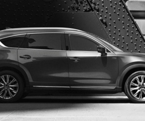 Mazda CX-8 lần đầu lộ thiết kế ngoại thất