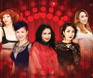 Mỹ Tâm lần đầu hát cùng bốn diva nhạc Việt