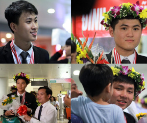 Những chàng trai "vàng" của Olympic Vật lí 2017