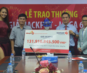 Người trúng số gần 132 tỉ ở Bà Rịa - Vũng Tàu làm từ thiện 1 tỉ đồng
