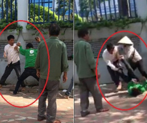 Hà Nội: Tài xế Grab Bike cầm gạch đánh nhau với xe ôm truyền thống tại bến xe Mỹ Đình