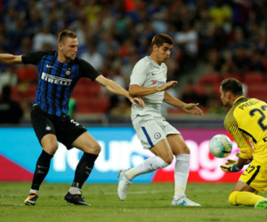 Chelsea thua Inter trong trận đầu tiên Morata đá chính