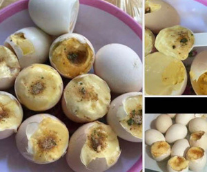 Lạ lùng bèo tây, trứng ung thành... đặc sản Hà Thành