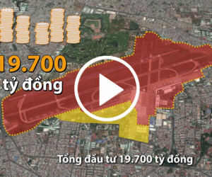 Video 4 phương án mở rộng Tân Sơn Nhất khác nhau thế nào?