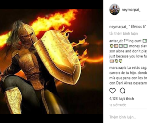 Cha Neymar gây bão với thông điệp bí ẩn