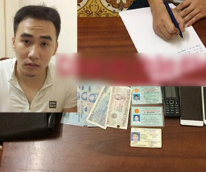 Bắt đối tượng cứa cổ lái xe taxi cướp tài sản, trốn từ Lào Cai về Hà Nội