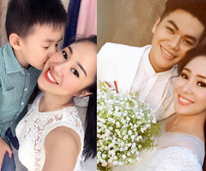 Lê Phương khẳng định tái hôn với chồng trẻ nhưng con trai vẫn là số 1