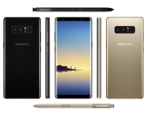Lộ ảnh chính thức của Galaxy Note 8 trước ngày ra mắt