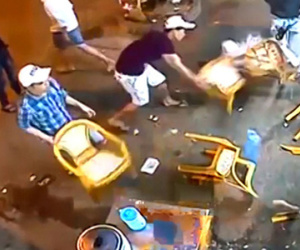 Trung úy công an thừa nhận gọi em trai đến quán nhậu đánh người