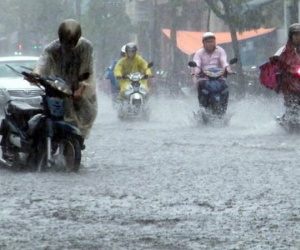 Hà Nội hạ 7 độ, mưa dông diện rộng đến hết tuần