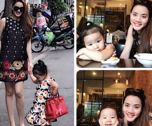 Con gái được 2 tuổi, Trang Nhung mang bầu lần 2 với ông xã đại gia