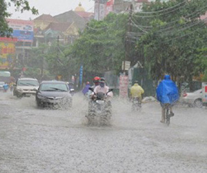 Đêm nay, miền Bắc có mưa lớn nhiều nơi