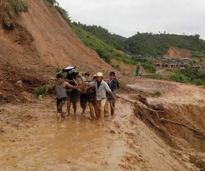 Lai Châu: Mưa lớn kéo dài, 10/14 xã ở Mường Tè bị cô lập hoàn toàn