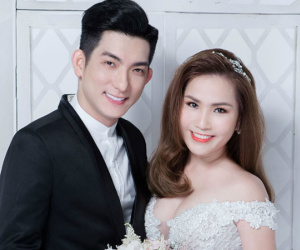 Chồng cũ của Phi Thanh Vân tình tứ chụp ảnh cưới cùng vợ mới