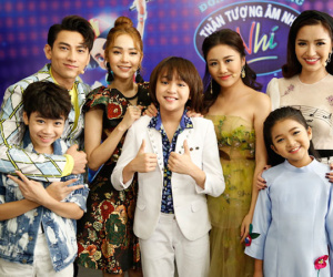 Minh Hằng muốn "đẻ liền" khi xem Thiên Khôi trình diễn tại Idol Kids