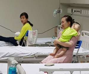 Sức khỏe cháu bé 1 tuổi nghi bị bạo hành dã man đã khá lên