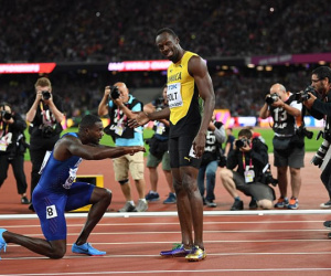 Usain Bolt thất bại ở chung kết 100 m giải vô địch thế giới