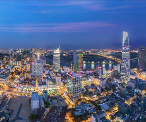 Đô thị hiện đại và rực rỡ trong ảnh "Dấu ấn Việt Nam"