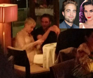 Katy Perry bị bắt gặp hẹn hò vui vẻ với Robert Pattinson
