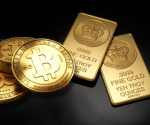 Bitcoin hiện đắt gấp 3 lần vàng