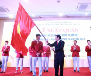 Đoàn thể thao VN xuất quân tham dự SEA Games 29