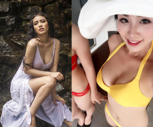 Trước ảnh khoe thân bên suối, Linh Miu từng "gây bão" vì hở bạo