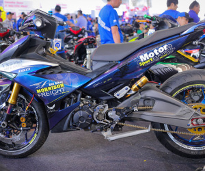 Exciter 150 độ dàn chân khủng của biker Việt
