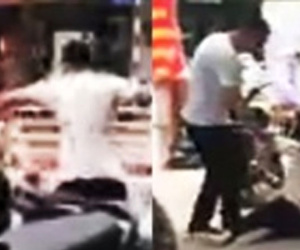 Thanh niên đánh bạn gái ngất xỉu trên đường chỉ vì đi hai tuyến phố mà không tìm được quán ăn