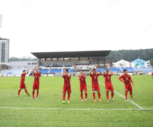 U22 VN cảm ơn người hâm mộ sau trận cảm xúc ở SEA Games