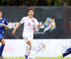 Nữ Việt Nam thắng đậm Philippines ở trận ra quân SEA Games