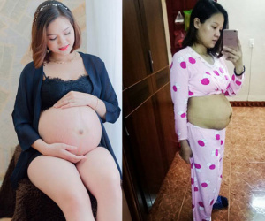 Vòng eo 10 ngày sau sinh “như chưa đẻ" của mẹ 9x khiến hội chị em còn son giật mình