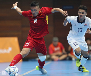 Futsal nam và nữ Việt Nam cùng thua Thái Lan