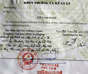 Nam sinh bị trường trả hồ sơ nhập học vì xã phê "lý lịch xấu"