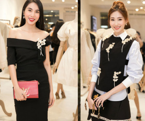 Đặng Thu Thảo, Thuỷ Tiên khoe vẻ đẹp thanh nhã trong sự kiện