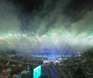 Màn pháo hoa độc đáo và hoành tráng ở lễ khai mạc SEA Games 29