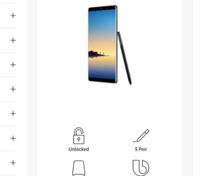 Galaxy Note 8 bất ngờ xuất hiện trên website của Samsung