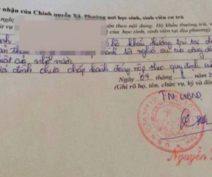 Cán bộ xã lại "bút phê" gây khó cho tân sinh viên ở Hà Tĩnh